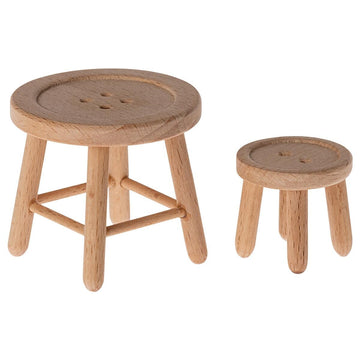 Tafel en krukje voor muizen